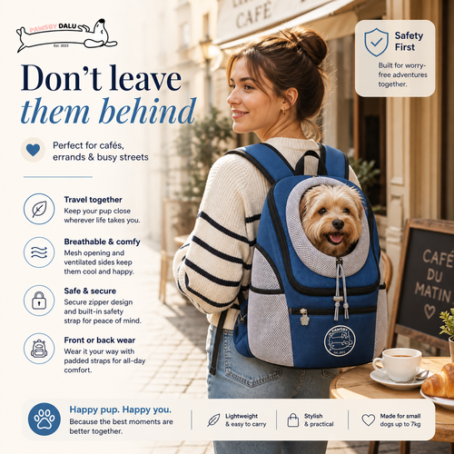 Dalu™ Pet Carrier - Portable Travel Backpack