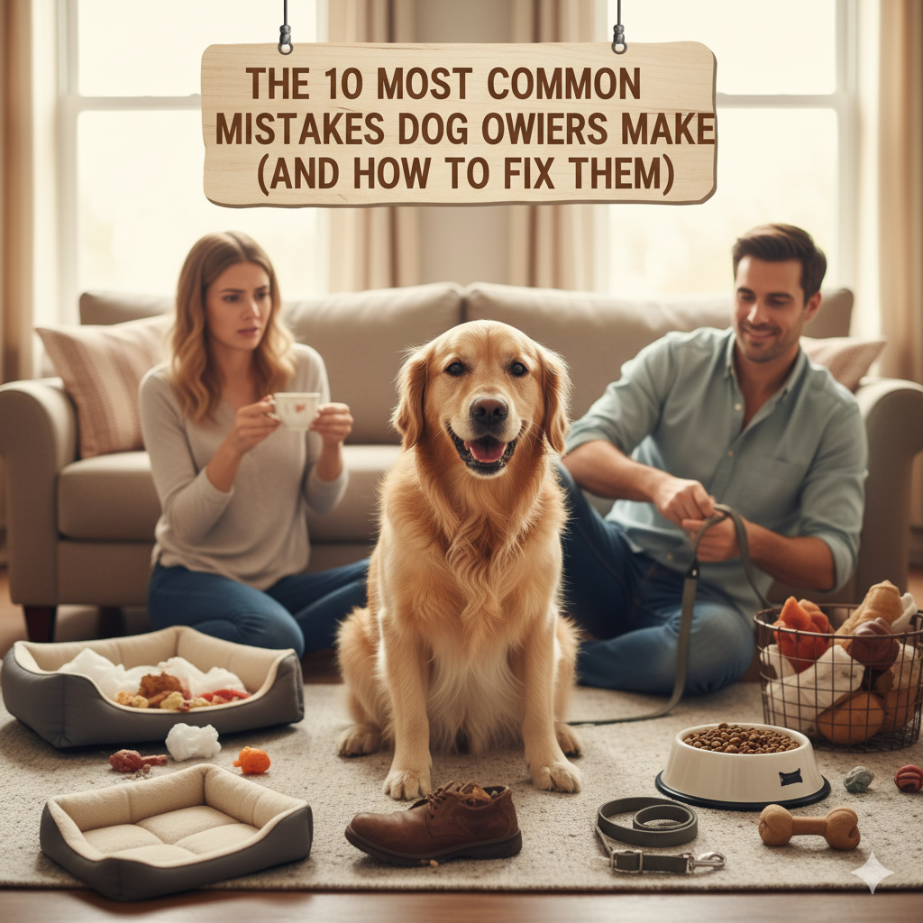 The 10 Most Common Mistakes Dog Owners Make (and How to Fix Them)