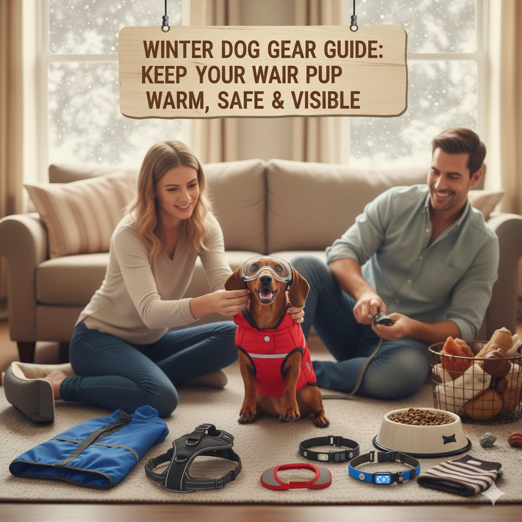 Winter Dog Gear Guide: Keep Your Pup Warm, Safe &amp; Visible