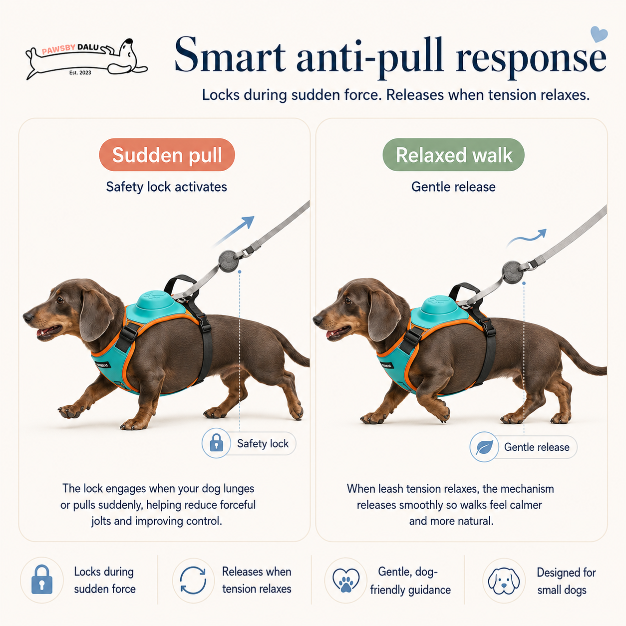 The DaluWalk Anti-Pull Harness